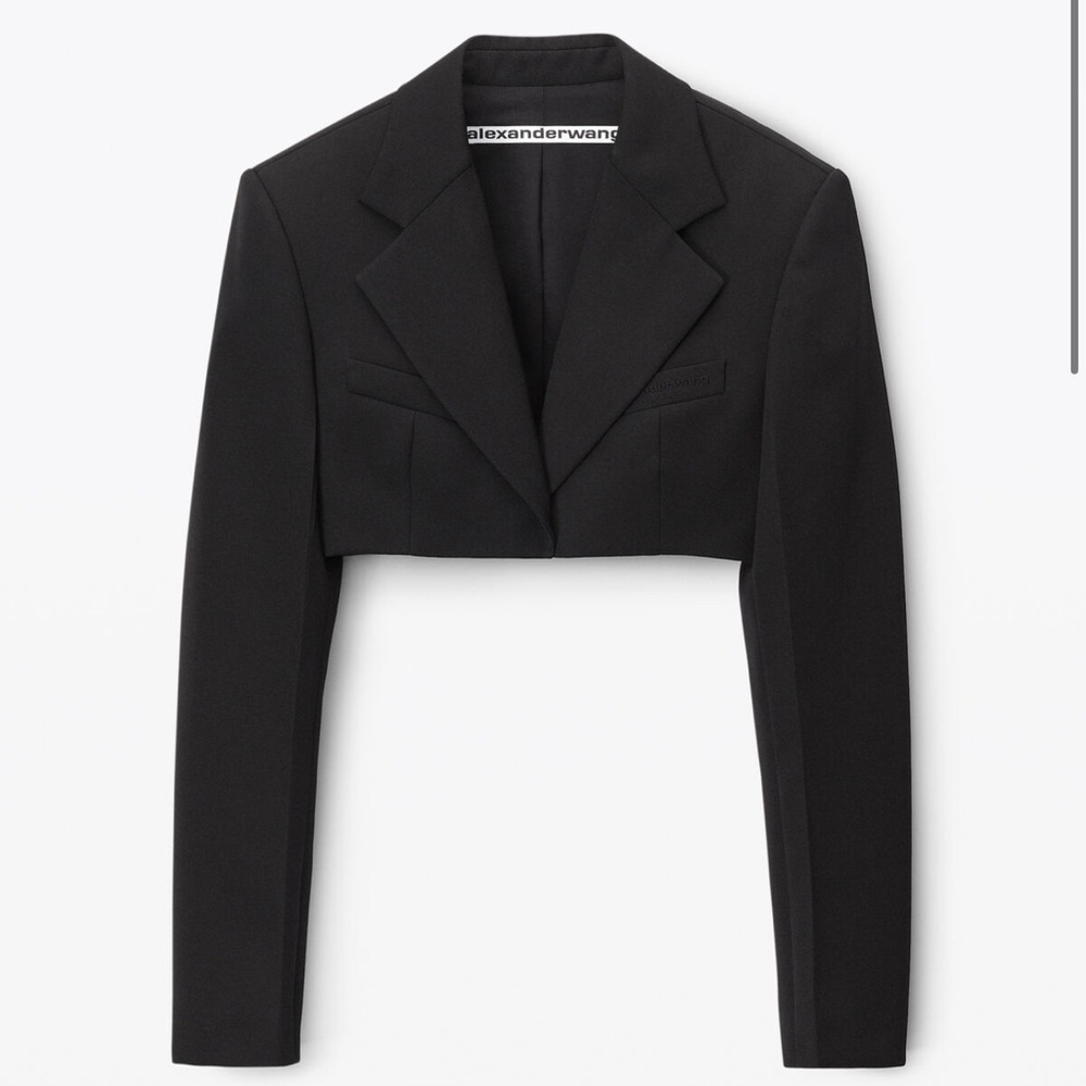 Alexander Wang Black Formal Blazer